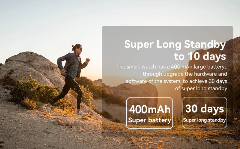 LIGE Outdoor Sports Fitness Smartwatch for Men