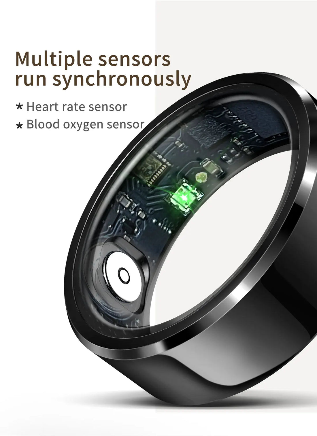 2025 R6Pro Smart Ring for Men and Women – Advanced Health and Fitness Tracker