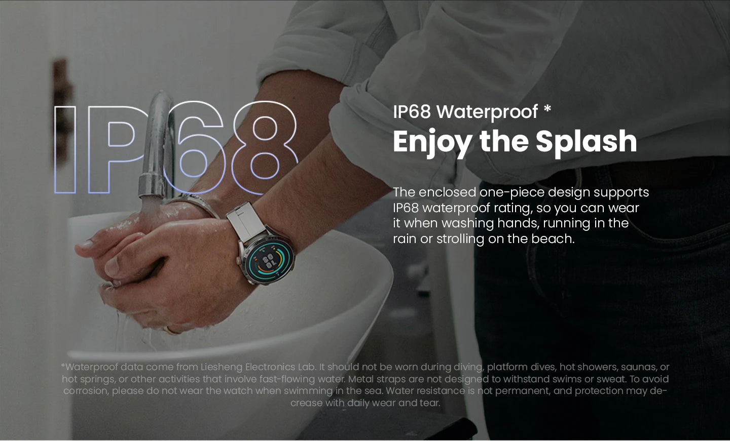 HAYLOU Solar 5 Voice Calling Smartwatch – 1.58" AMOLED, 24H Health Monitor