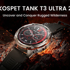 KOSPET TANK T3 Ultra GPS Smartwatch – Compass, Altimeter, Waterproof