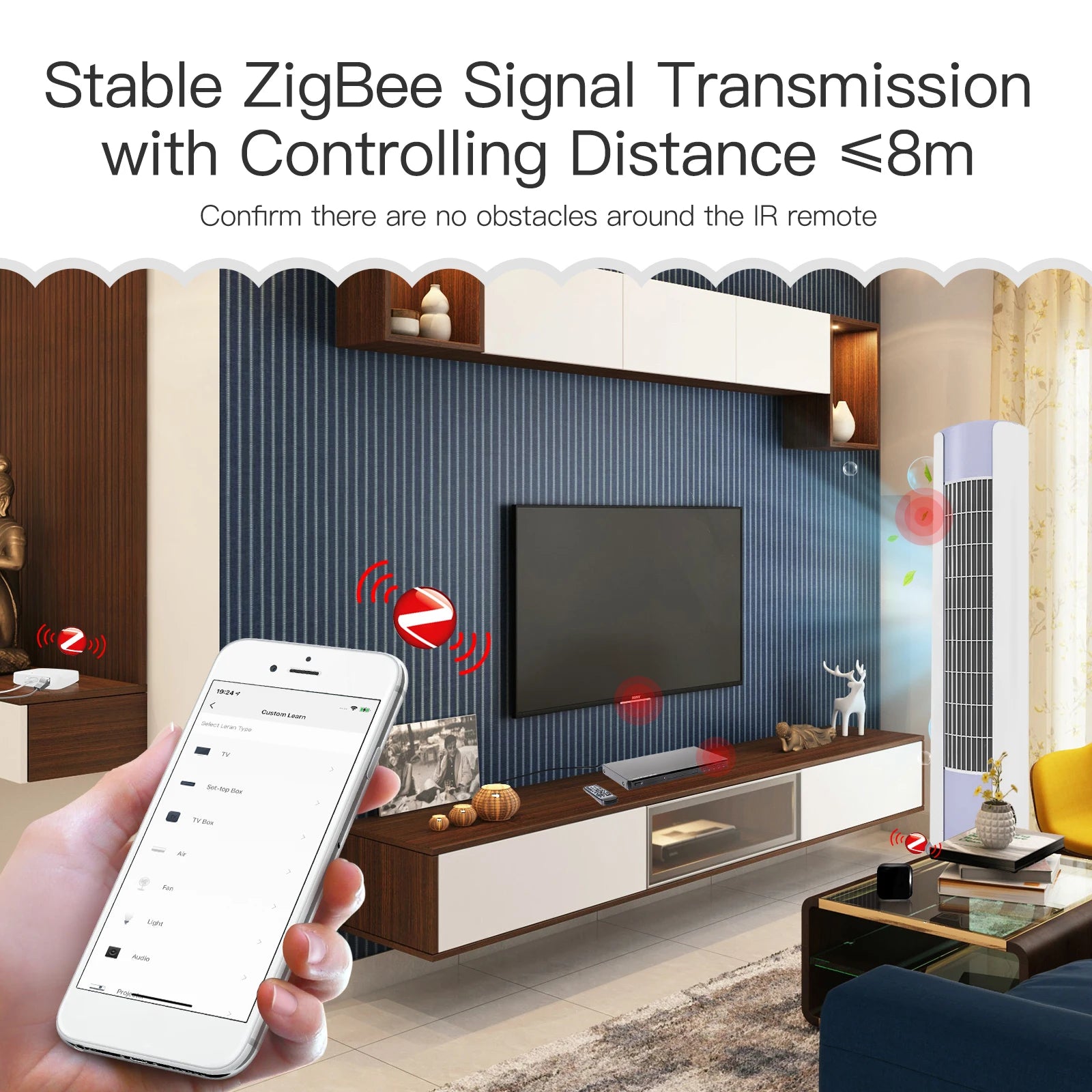 ZigBee IR Remote Controller for Smart Home