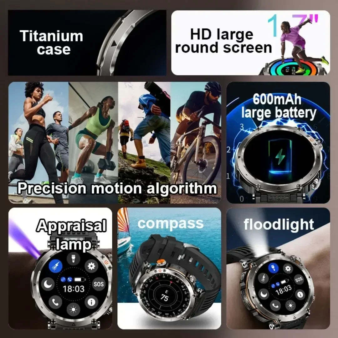 EFFEOKKI Outdoor Fitness Watch