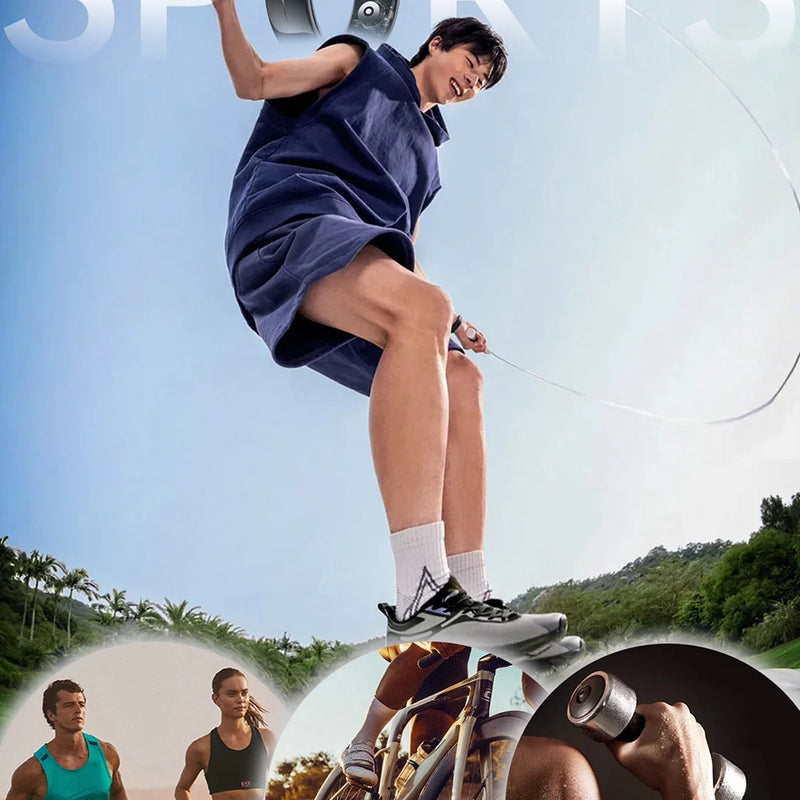 ECG Health Smart Ring – Heart, Blood Oxygen, Sleep Monitor, 5ATM Waterproof