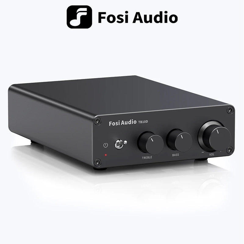 Fosi Audio 300Wx2 HiFi Class D Stereo Amplifier – TPA3255, Treble & Bass