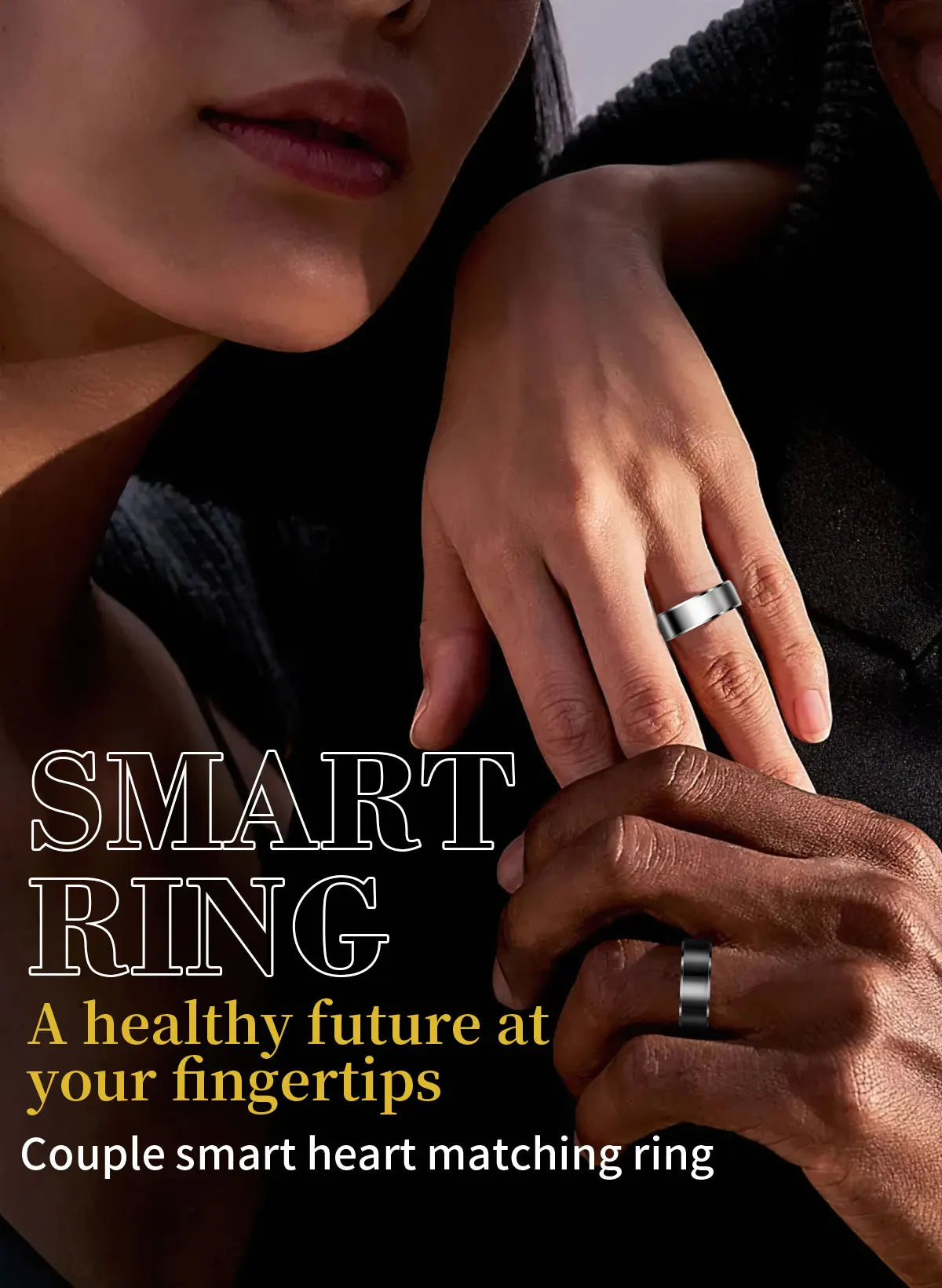 2025 R6Pro Smart Ring for Men and Women – Advanced Health and Fitness Tracker