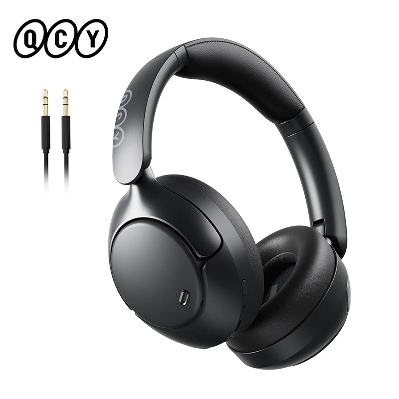 QCY H3 Pro ANC Wireless Headphones – 50dB Noise Canceling, Hi-Res Audio