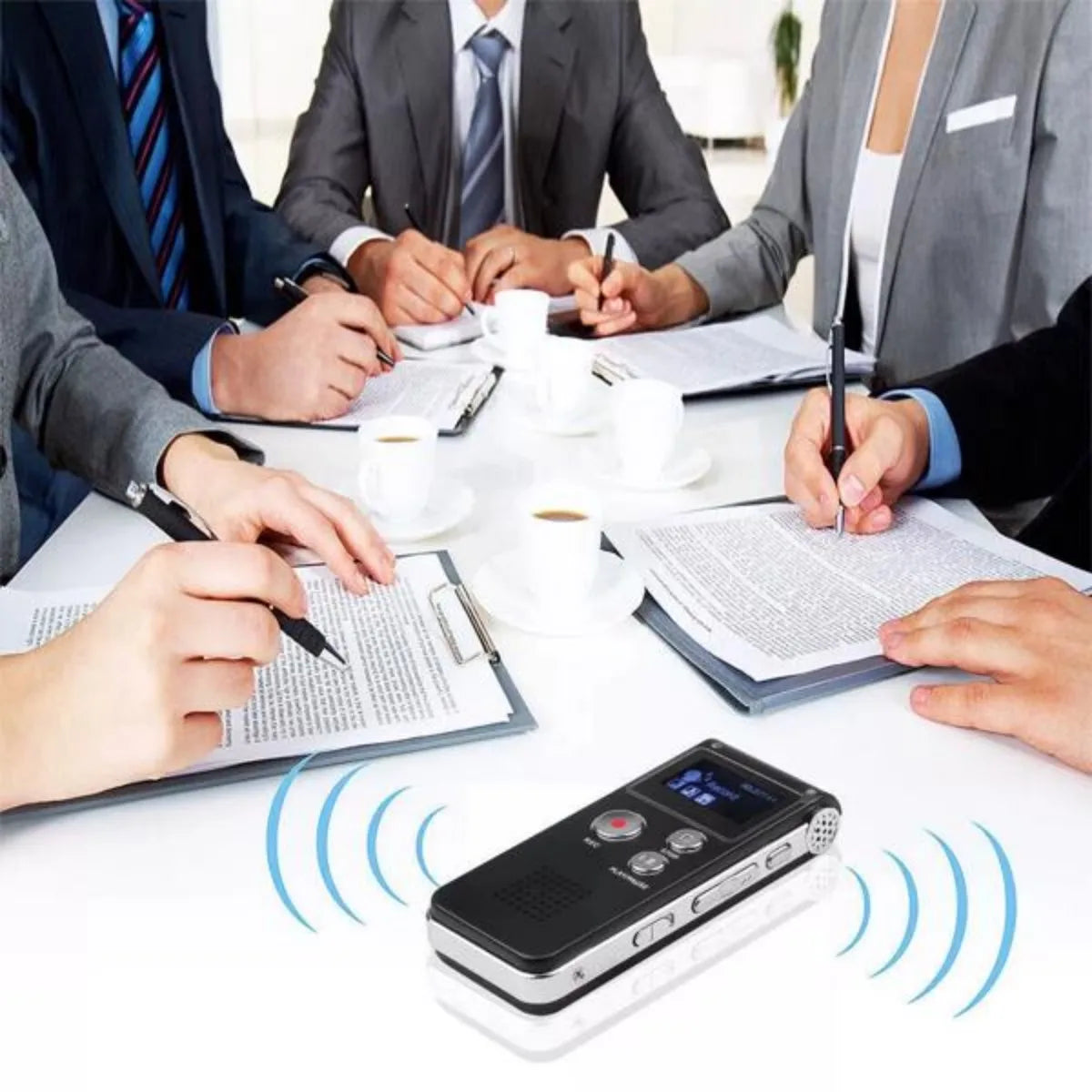 Digital Voice Recorder MP3 Player – 8GB Mini USB Audio Recorder