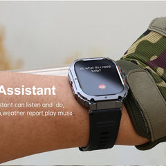 LIGE Outdoor Sports Fitness Smartwatch for Men