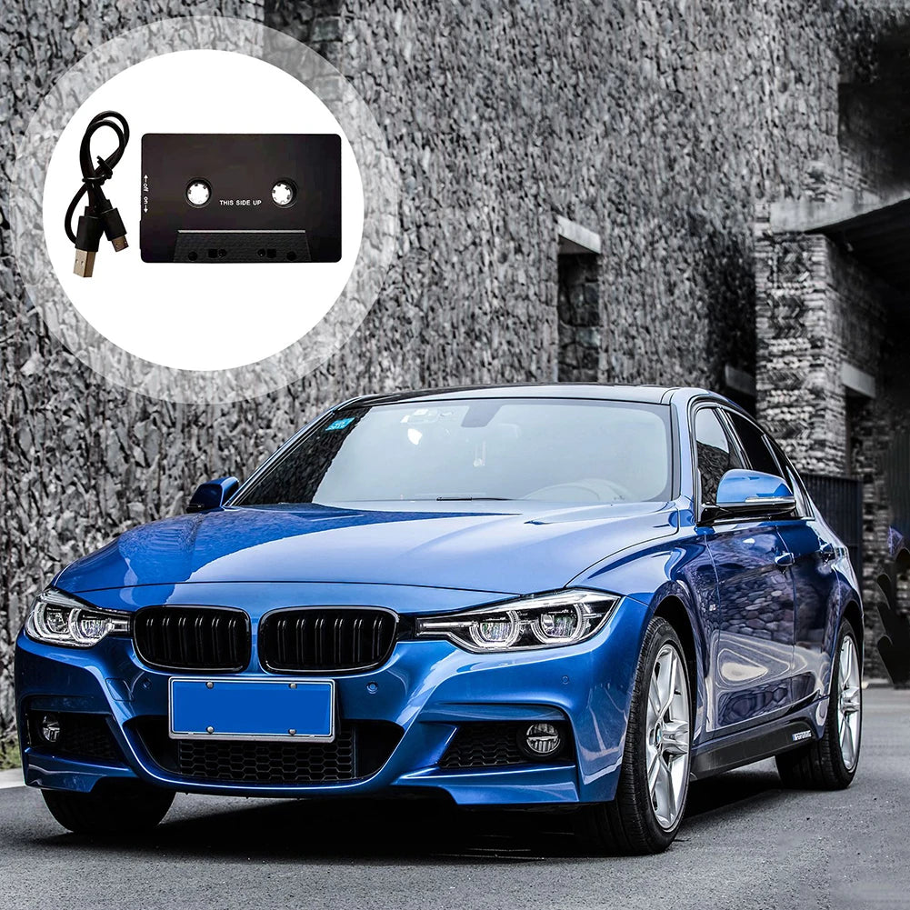 Universal Bluetooth 5.0 Cassette Adapter with Mic