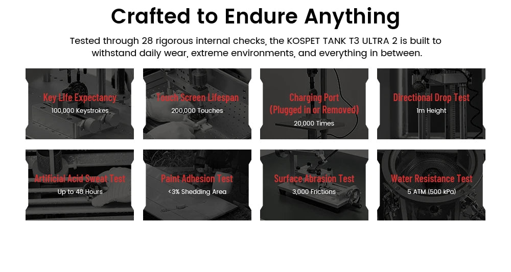 KOSPET TANK T3 Ultra GPS Smartwatch – Compass, Altimeter, Waterproof