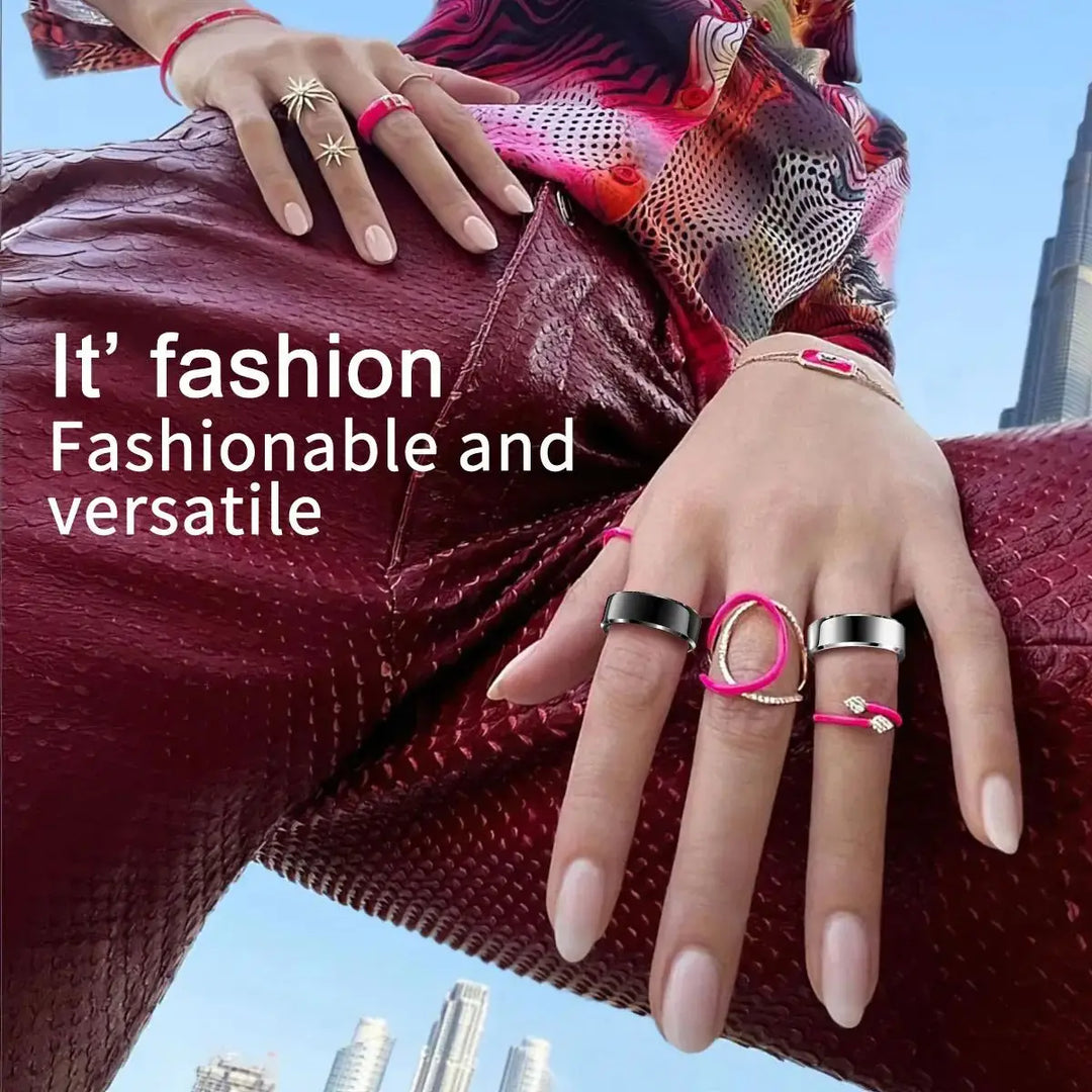 R6Pro Smart Ring for Men and Women – Advanced Health and Fitness Tracker