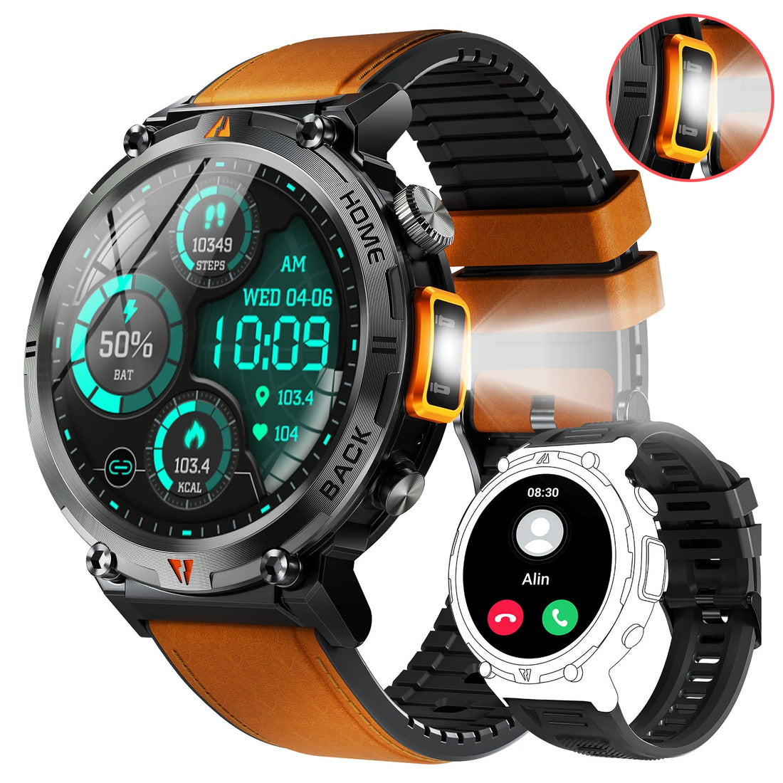 EIGIIS KE3 Bluetooth Call Smartwatch